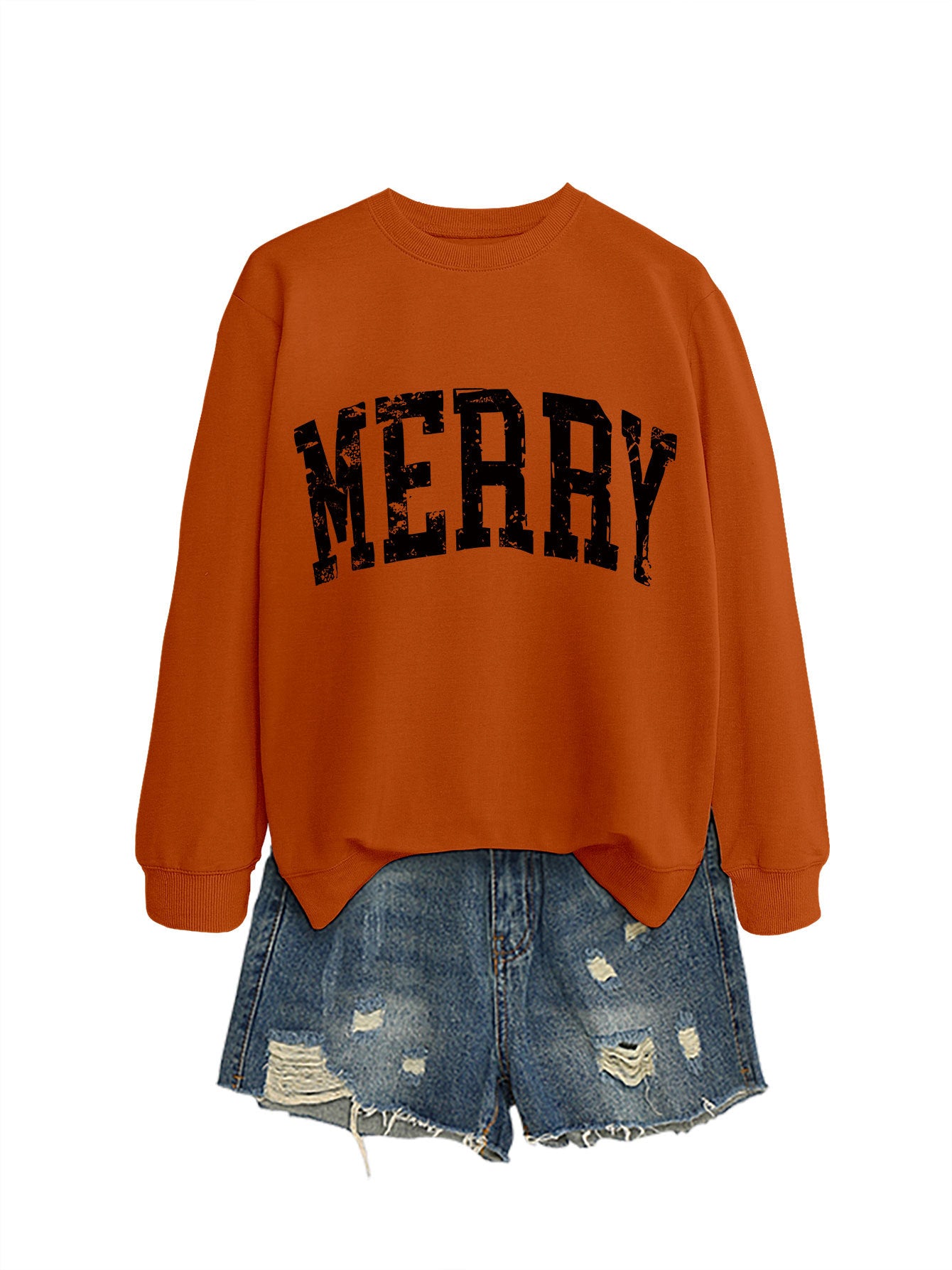 Letter Autumn And Winter Sweater Girl