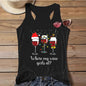 Women's Independence Day Printed Christmas Print Tank Top