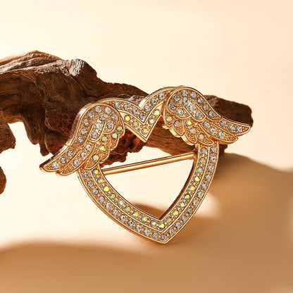 Waist-cinching Accessory Clip For Securing High-end Brooches